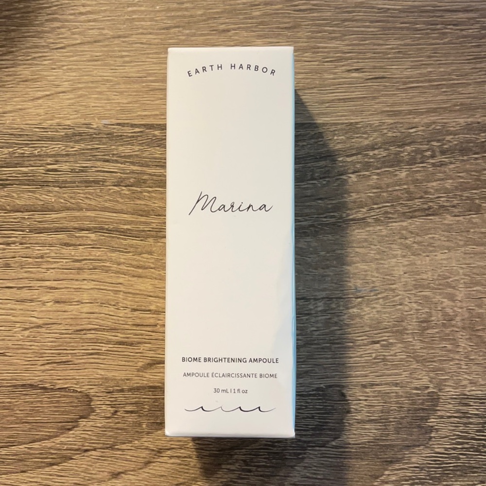 Earth Harbor Marina Biome Brightening Ampoule- New